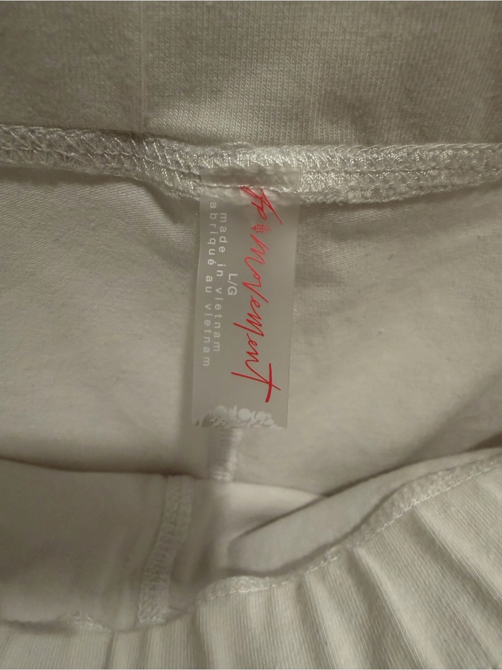 Free People Movement White Active Dress with Shorts Size Large - Picture 7 of 14